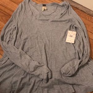 Free People Long sleeve shirt!